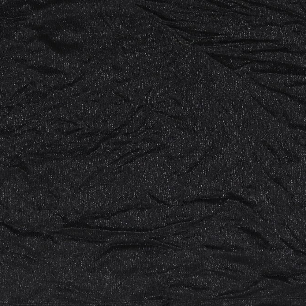 M&S Womens Black   Basic Blouse Size 20