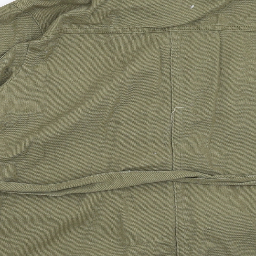 Primark Womens Green  Denim Jacket  Size XS