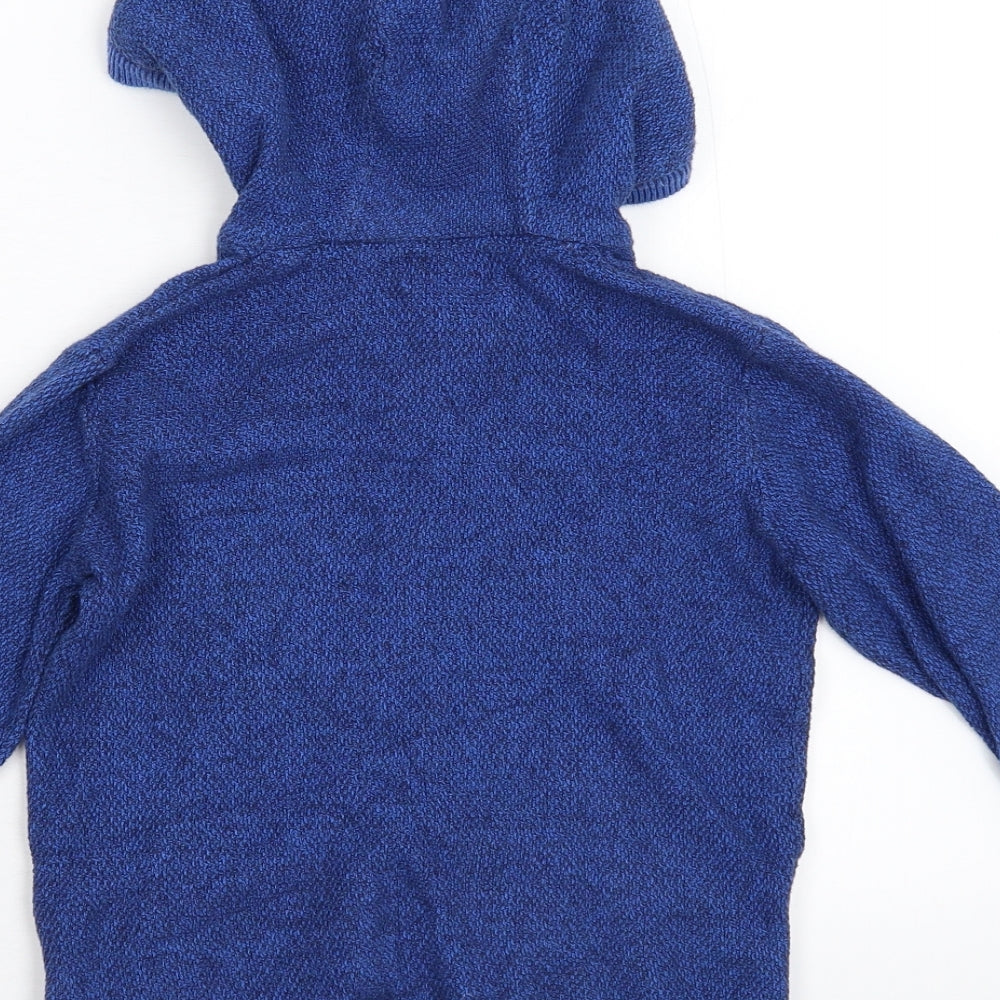 NEXT Boys Blue   Full Zip Hoodie Size 3-4 Years