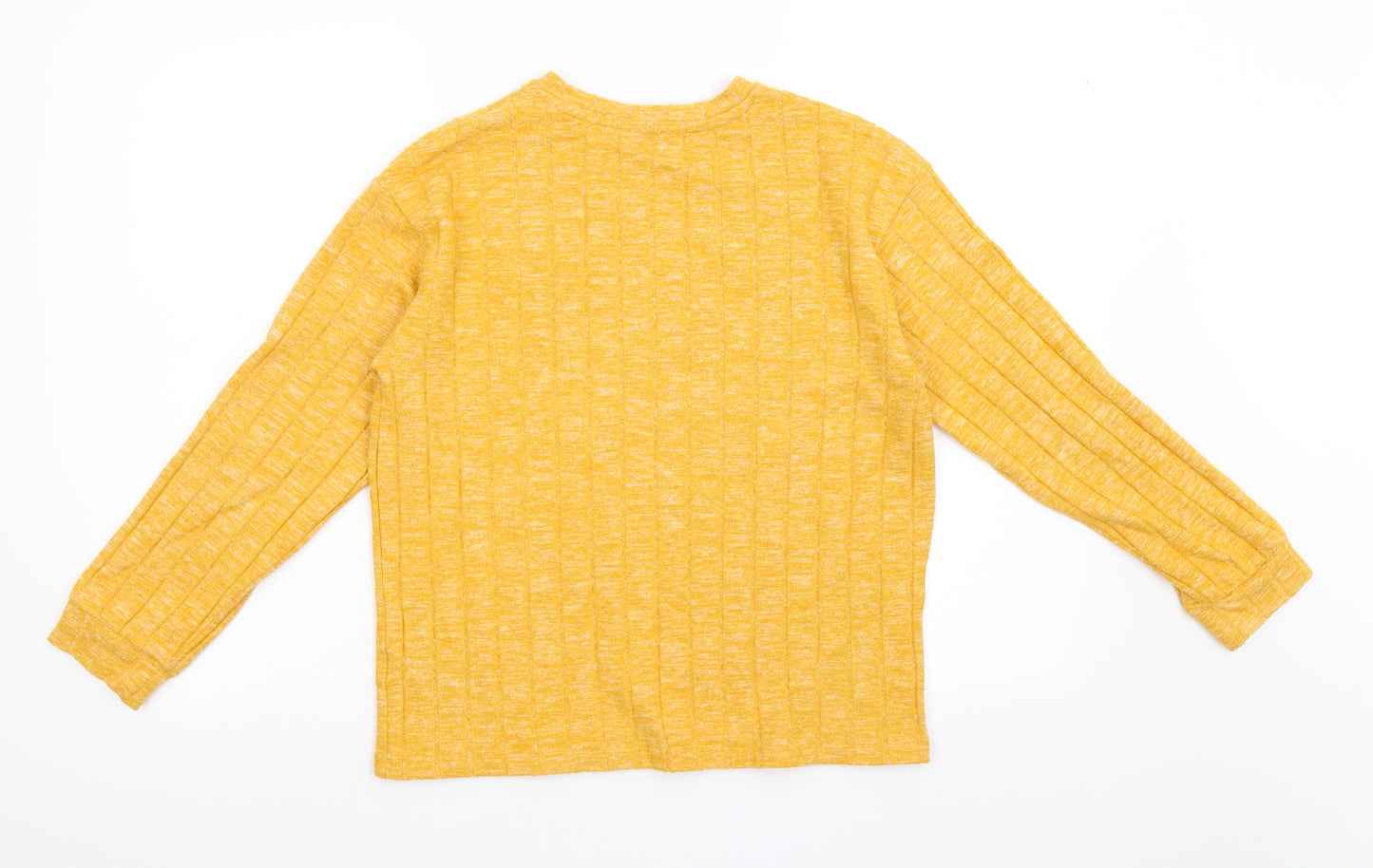 M&S Womens Orange   Pullover Jumper Size 12