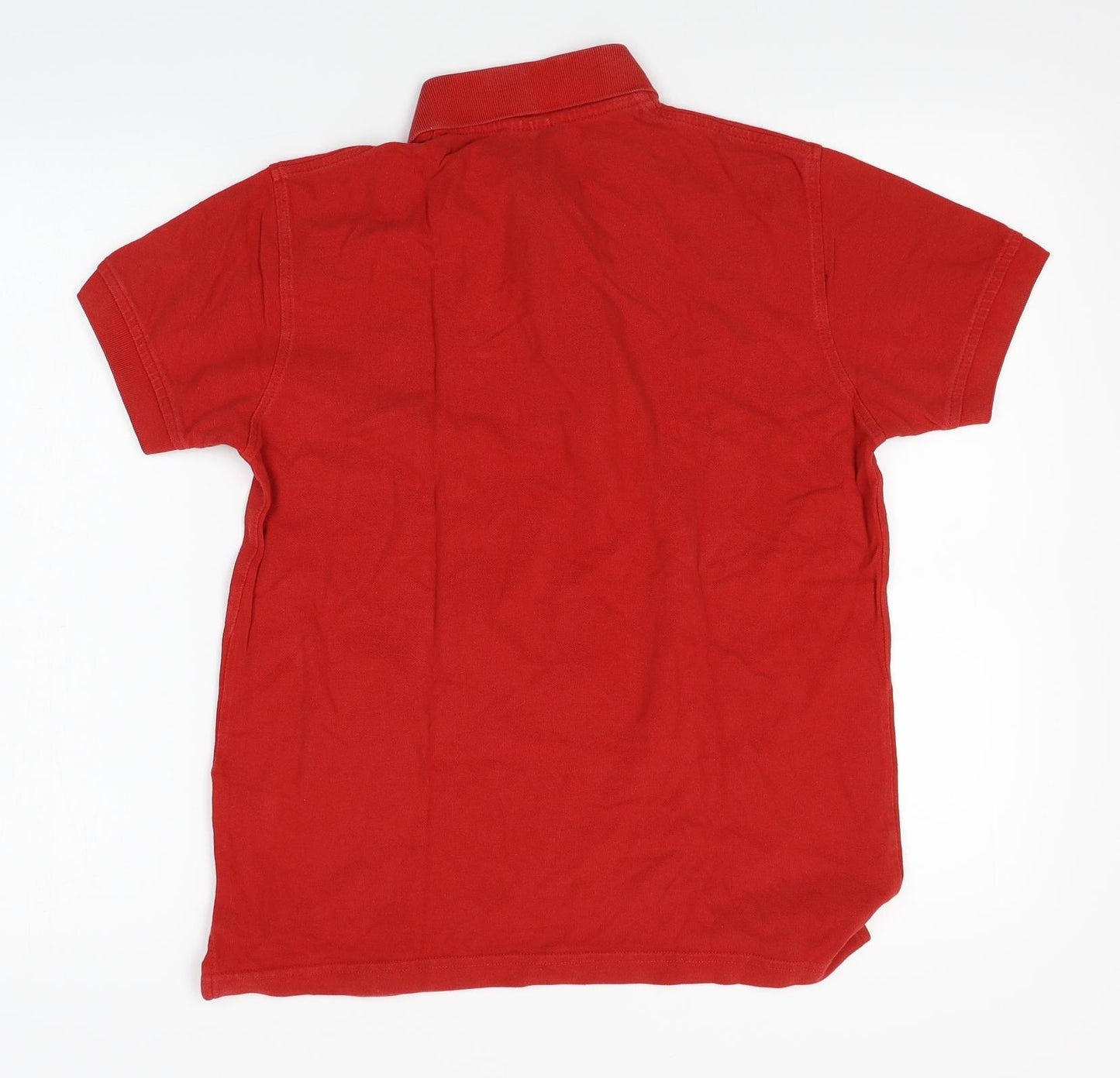 Lacoste Mens Red    Polo Size S