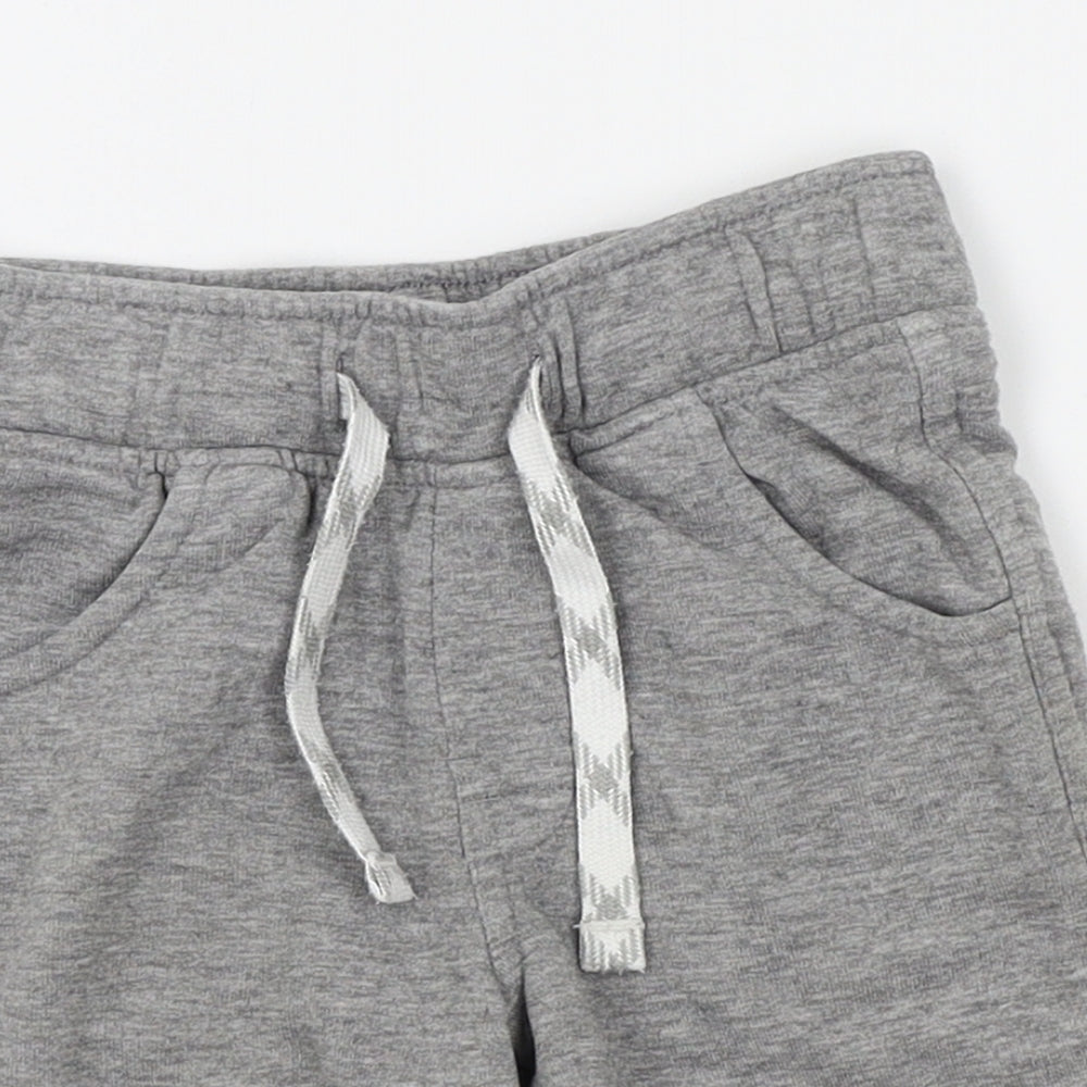 M&S Boys Grey   Sweat Shorts Size 2-3 Years