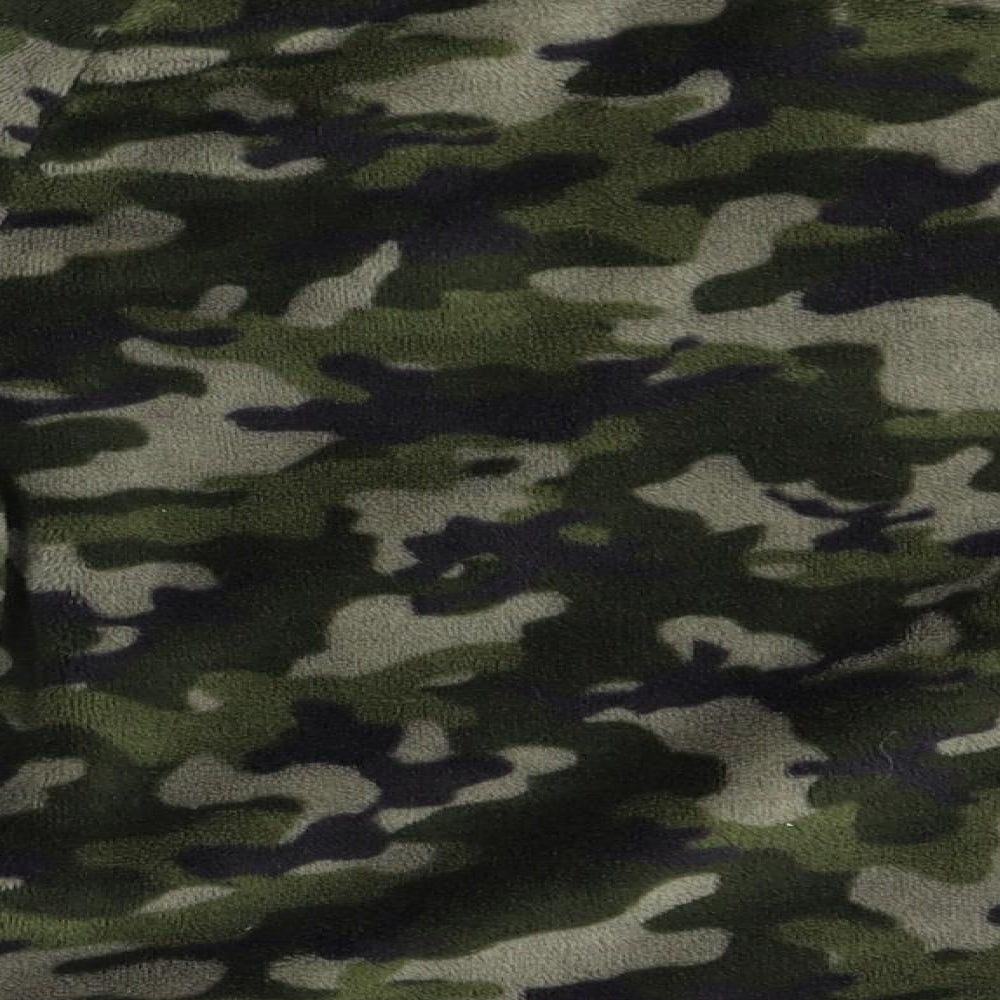 George Boys Green Camouflage   Pyjama Top Size 4-5 Years
