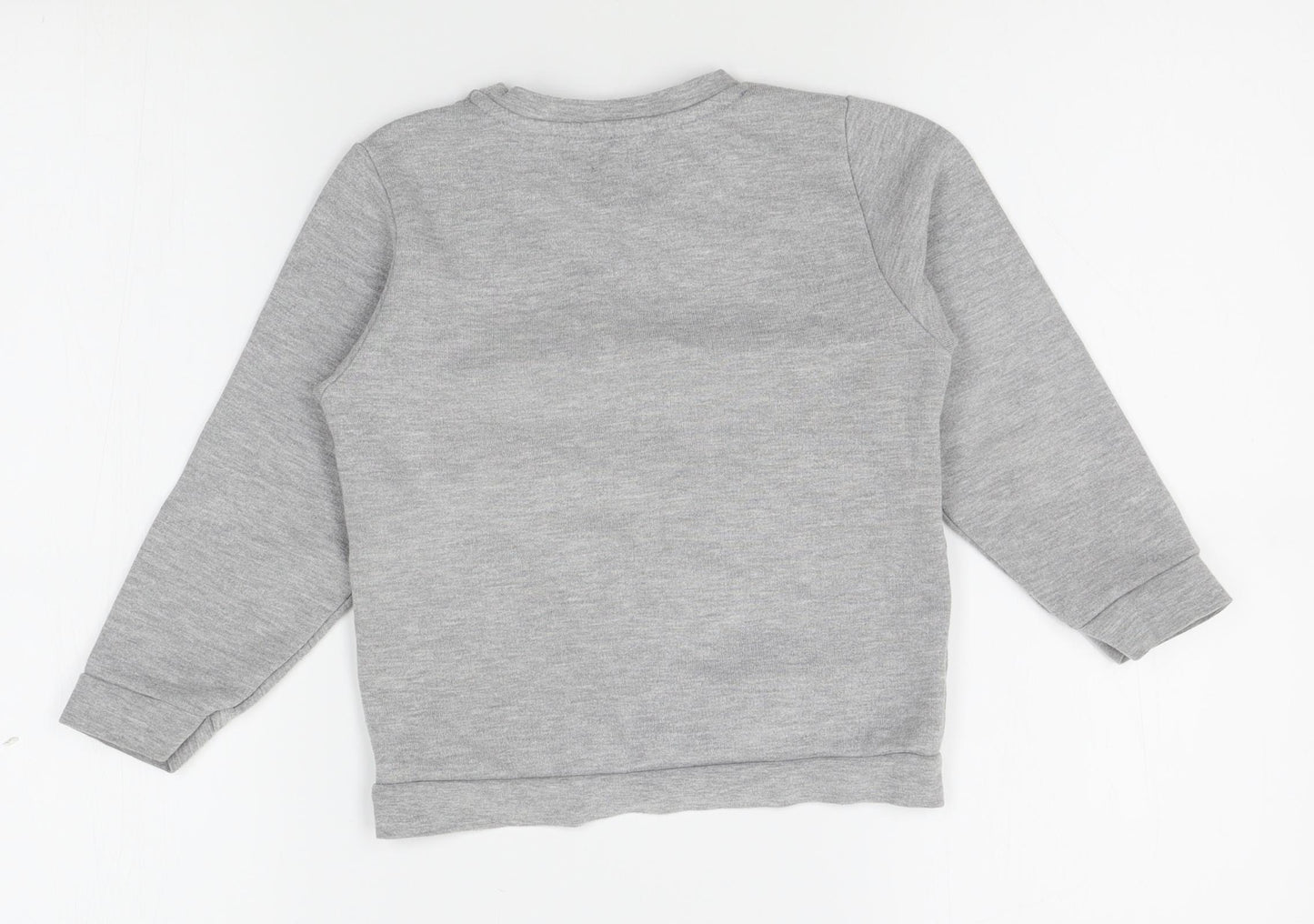 River Island Boys Grey   Pullover Jumper Size 4-5 Years