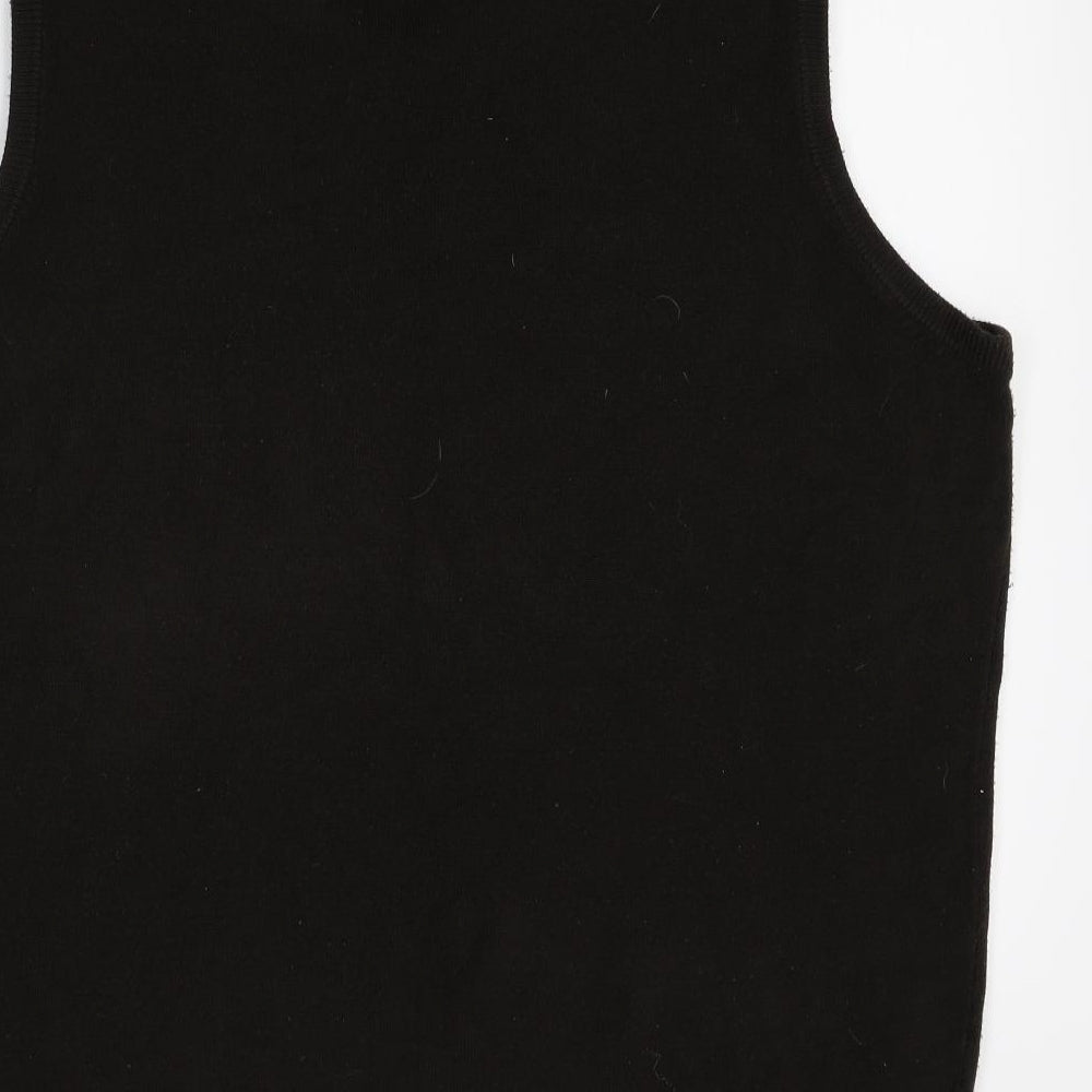 George Mens Brown   Vest Jumper Size 2XL