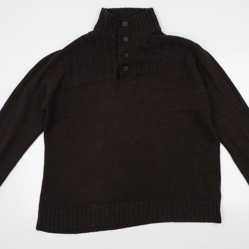 George Mens Brown   Pullover Jumper Size 2XL