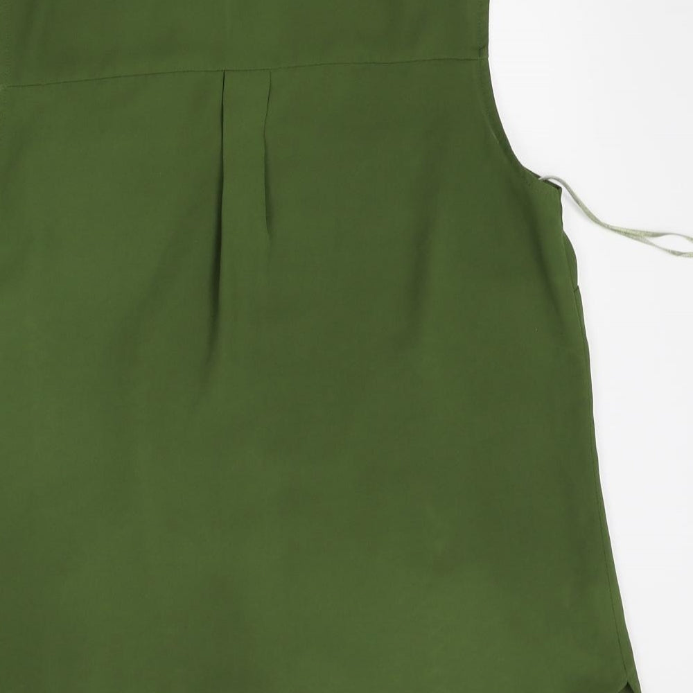 TU Womens Green   Basic Blouse Size 12