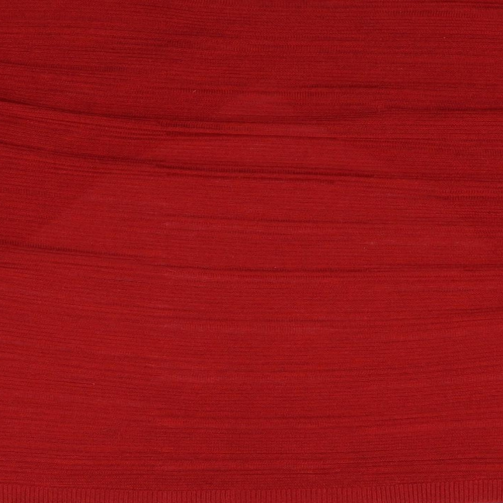 M&S Womens Red   Pullover Jumper Size 12  - wrap front