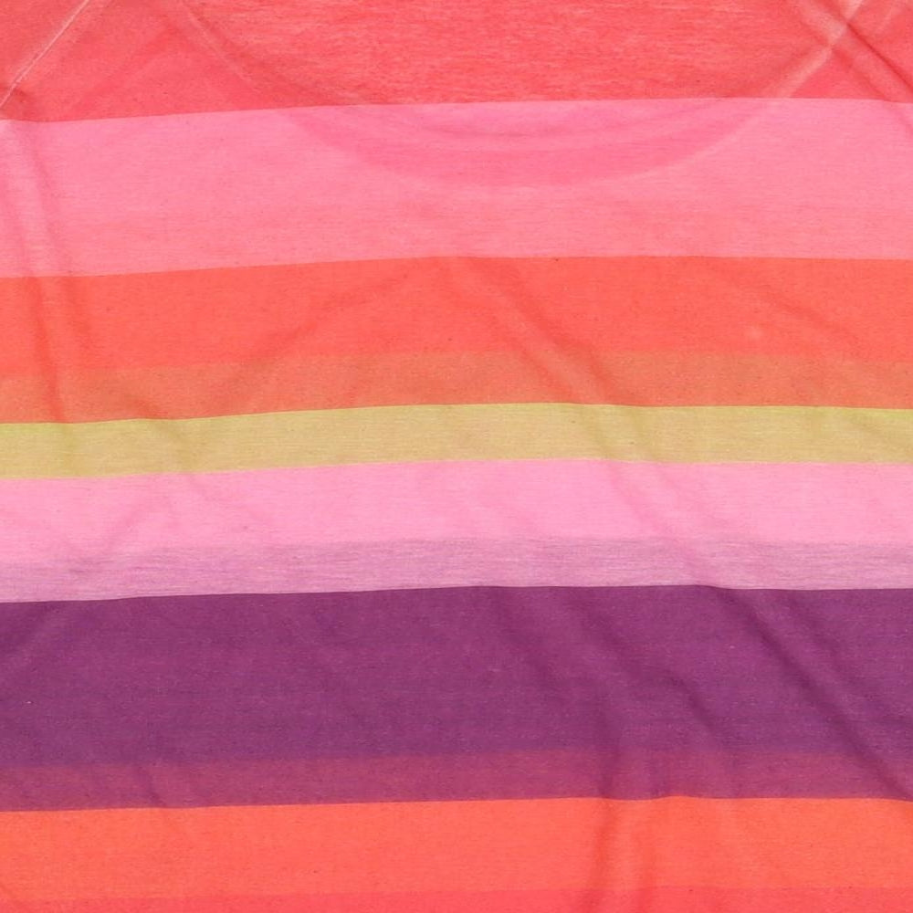Miss Selfridge Womens Multicoloured Striped  Basic Blouse Size 14