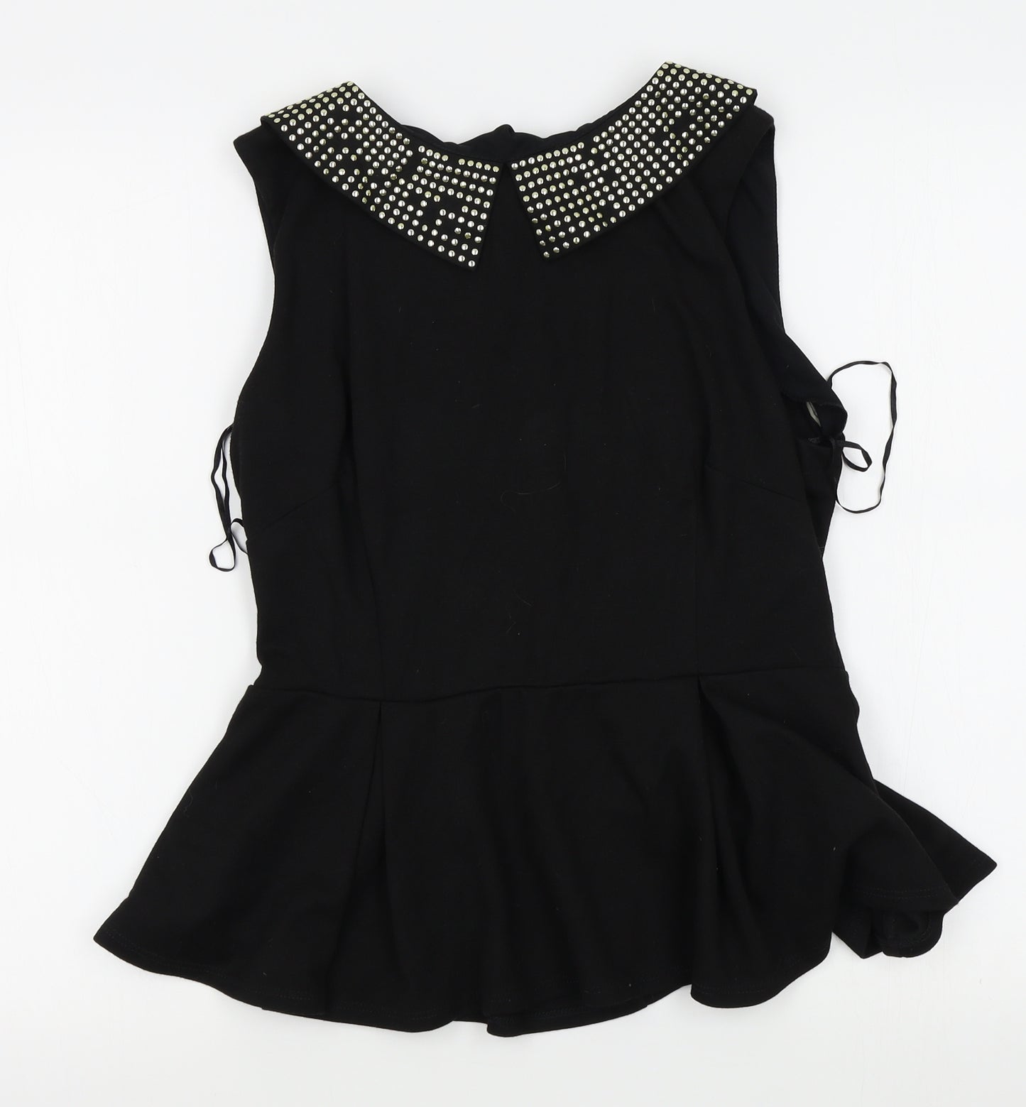 George Womens Black   Basic Blouse Size 14