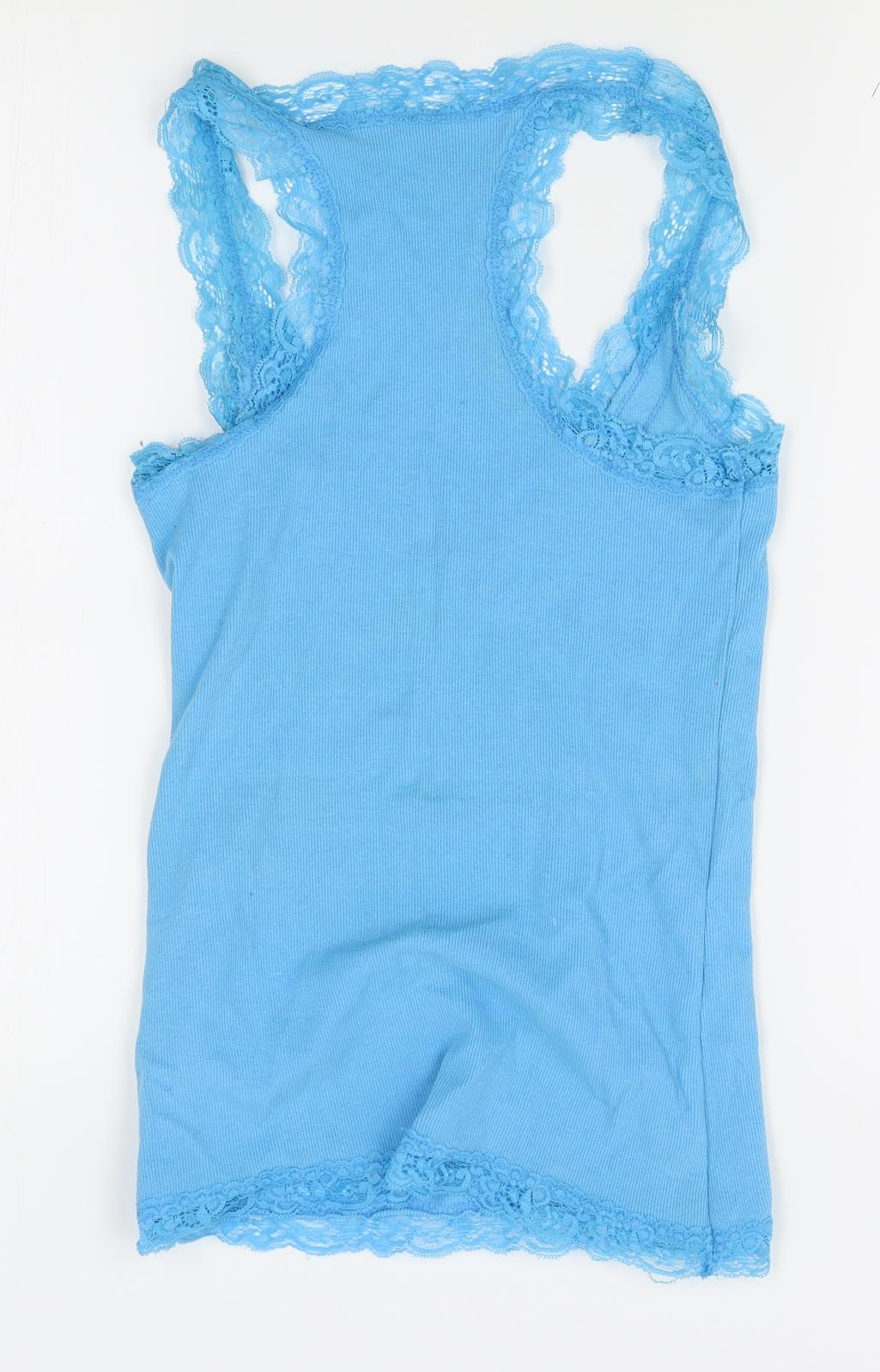 Cherokee Womens Blue   Basic Tank Size 14