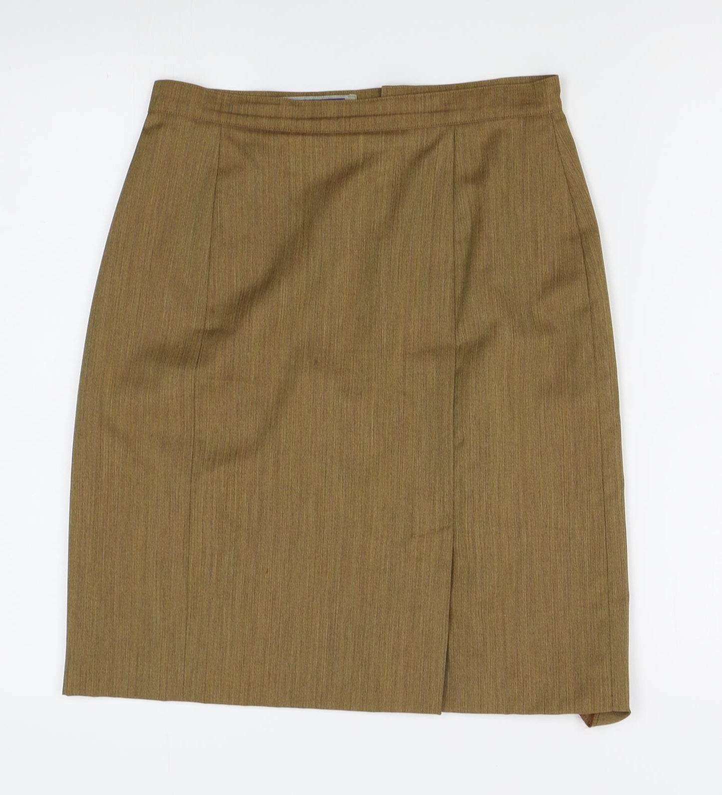 Austin Reed Womens Brown   Straight & Pencil Skirt Size 10