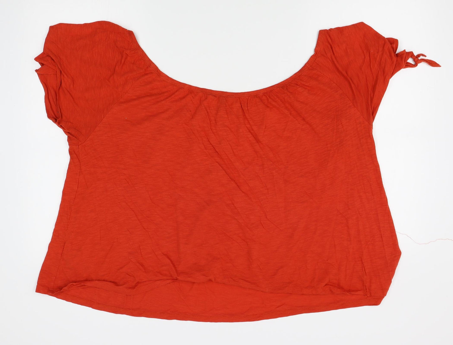 NEXT Womens Orange   Basic Blouse Size 14  - 14-16 size
