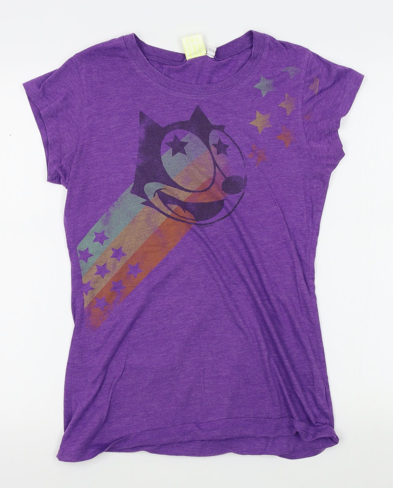 Topshop Womens Purple   Basic T-Shirt Size L