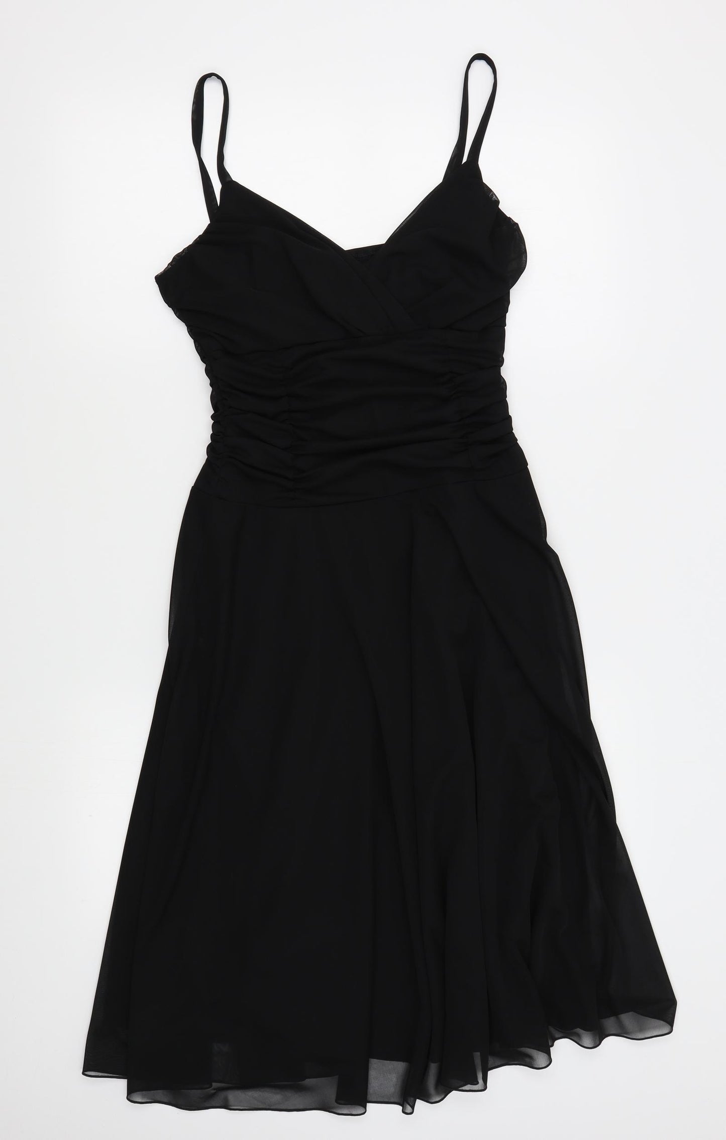 New Look Womens Black   Skater Dress  Size 12