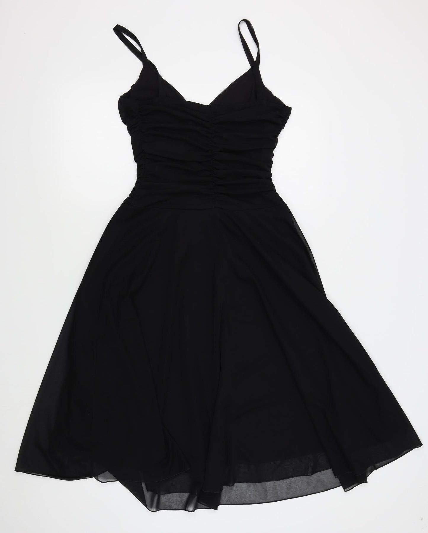 New Look Womens Black   Skater Dress  Size 12