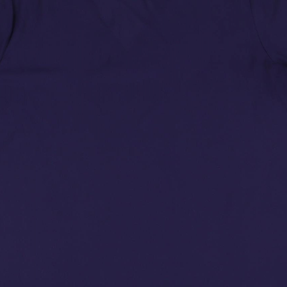 Papaya Womens Blue   Basic Blouse Size 10