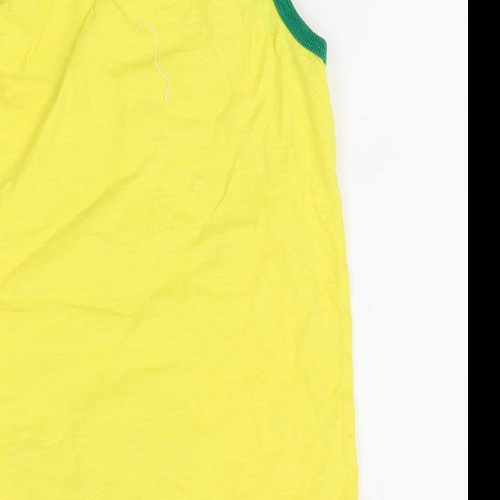 NEXT Boys Yellow   Basic Tank Size 9 Years  - minion