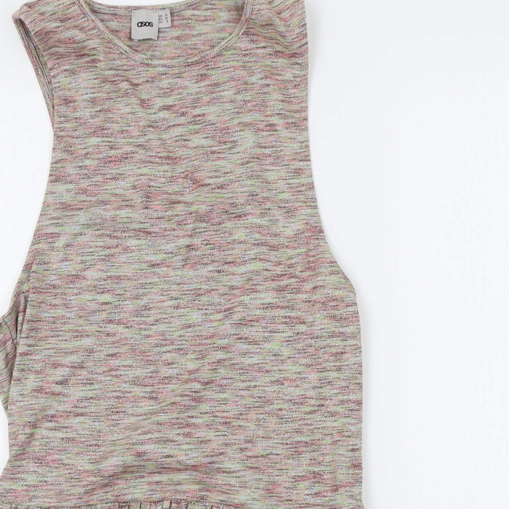 ASOS Womens Multicoloured   A-Line  Size 10