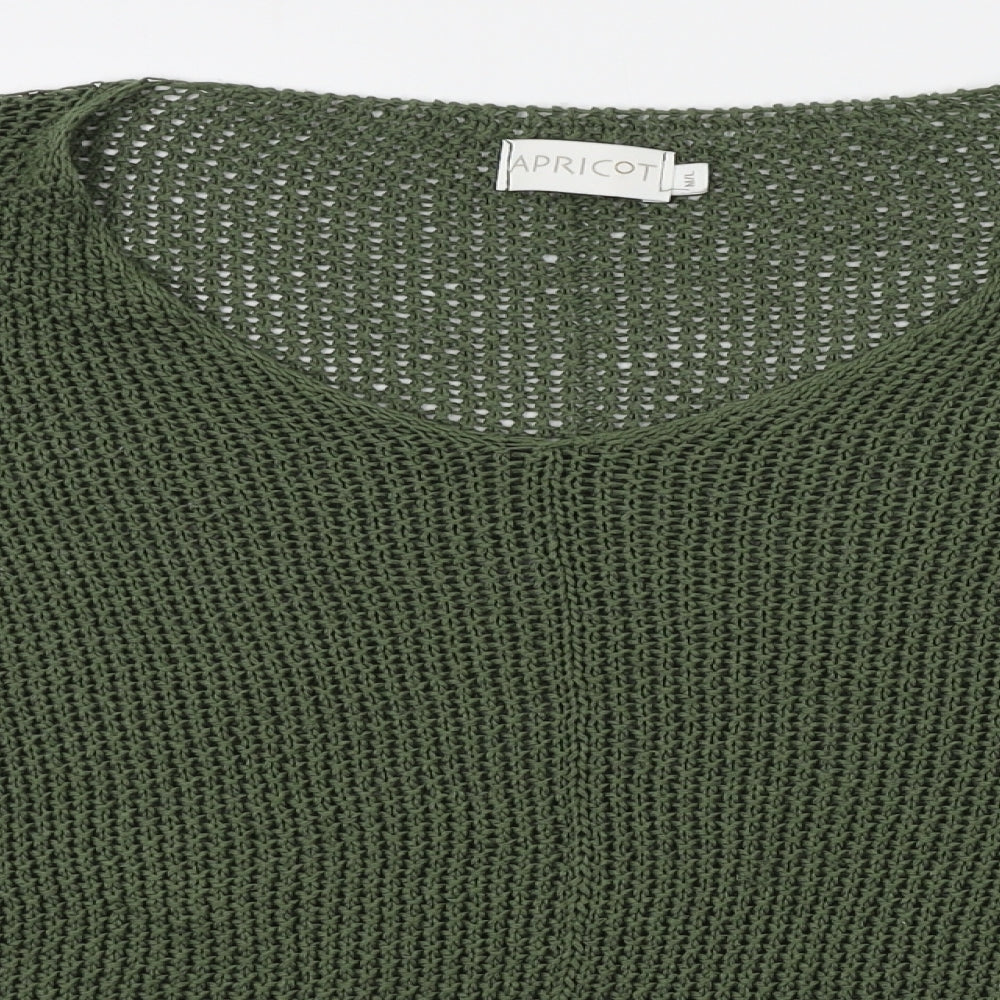 Apricot Womens Green   Pullover Jumper Size M