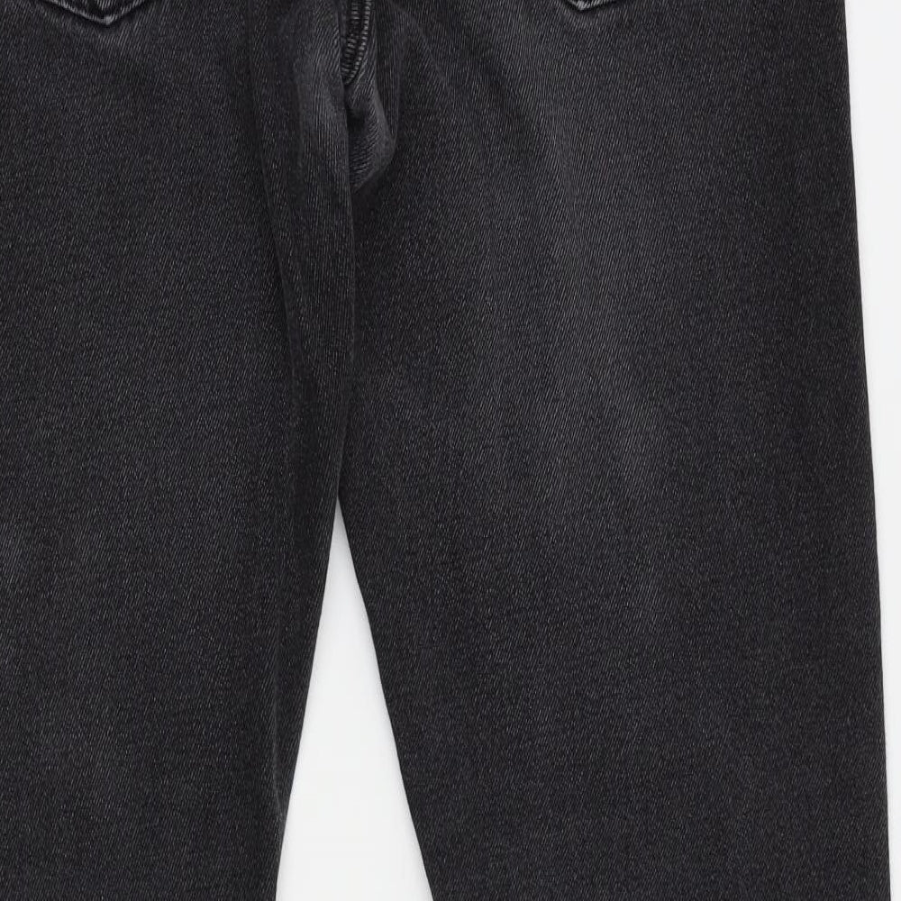 Denim co Womens Grey   Straight Jeans Size 32 L30 in