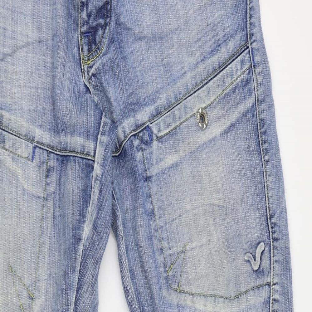 Voi Mens Blue   Straight Jeans Size 32 L34 in - cargo