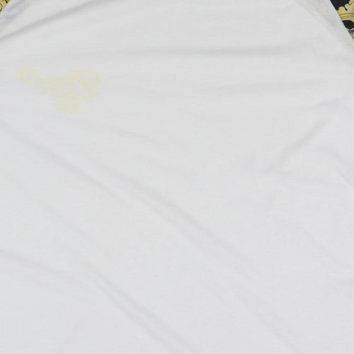 Preworn Mens White    T-Shirt Size XL
