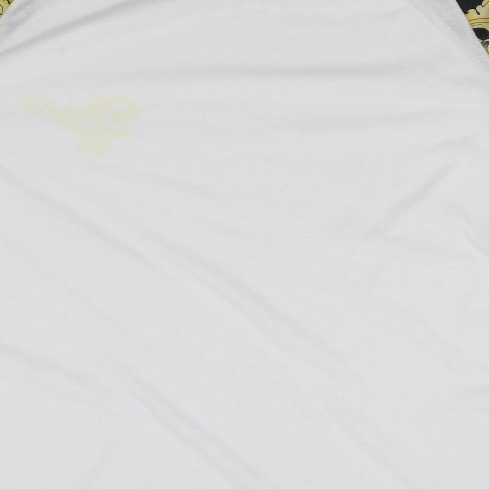 Preworn Mens White    T-Shirt Size XL
