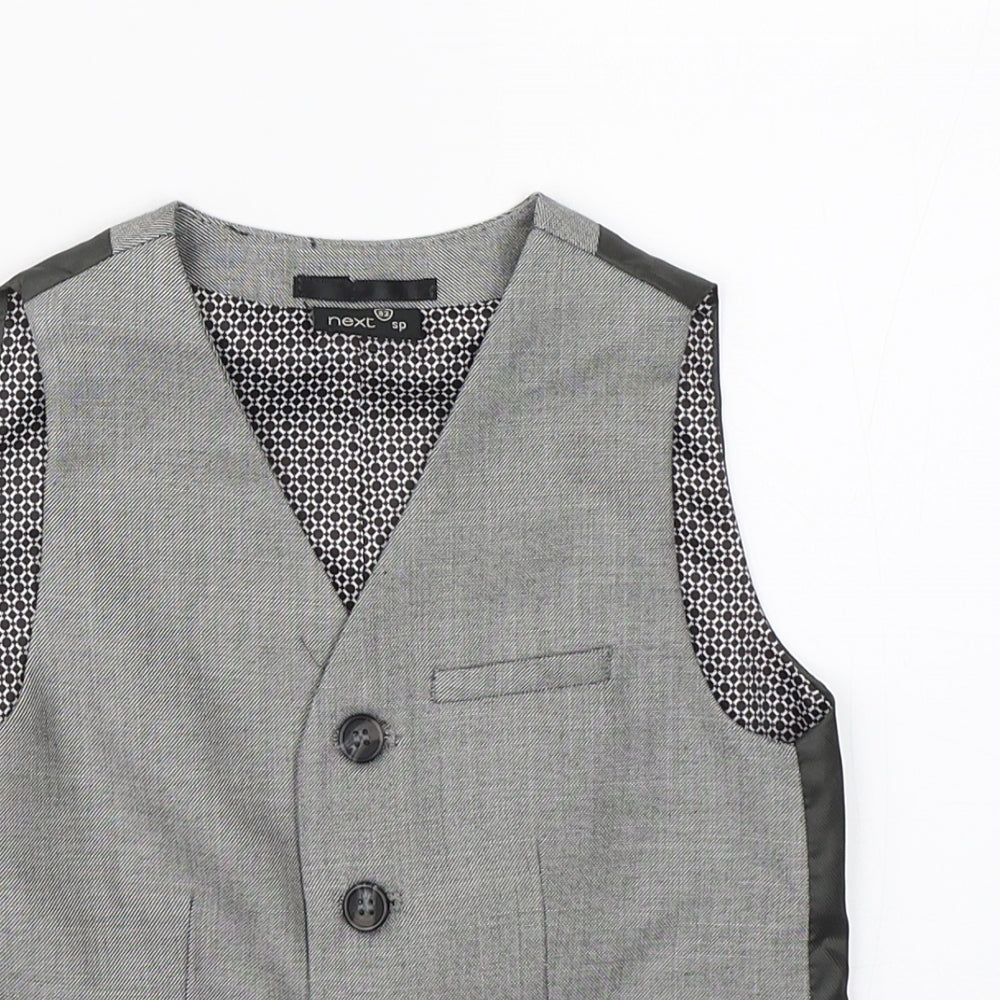 NEXT Boys Grey   Jacket Waistcoat Size 2-3 Years