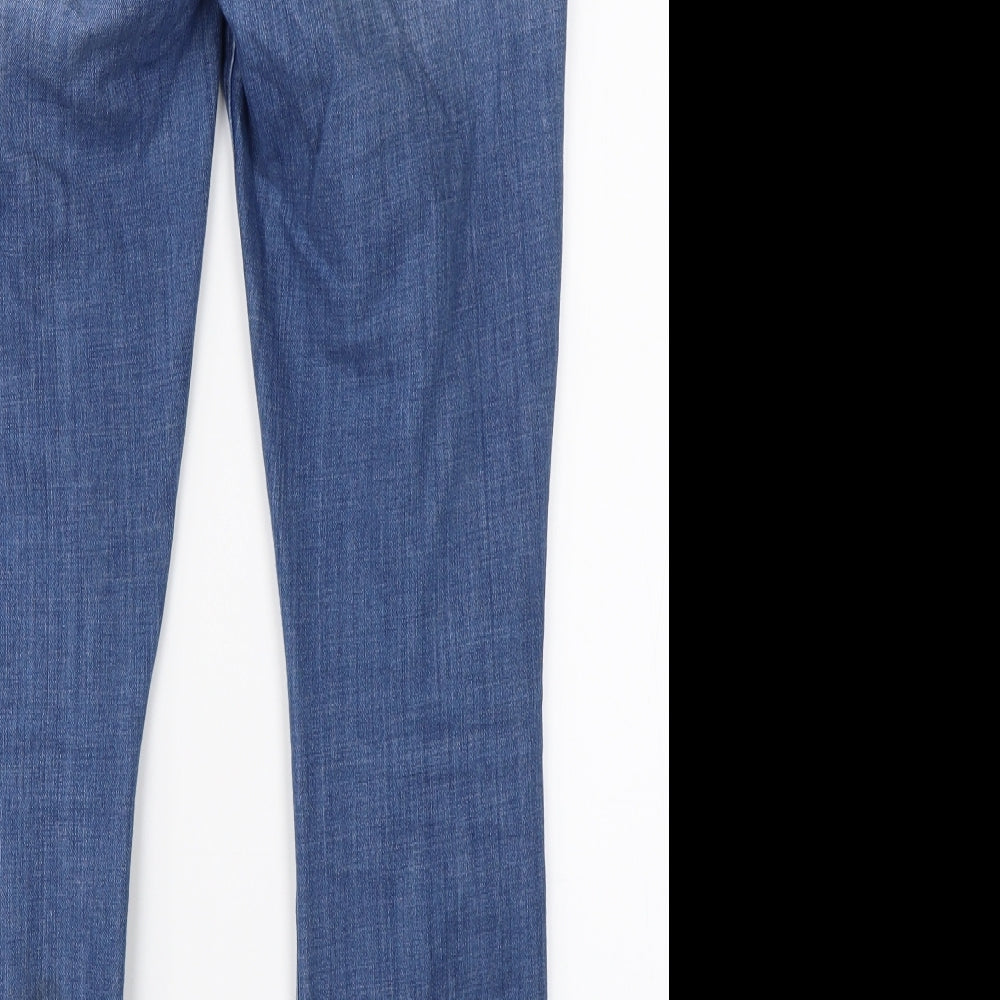 True Religion Womens Blue  Denim Skinny Jeans Size M L26 in