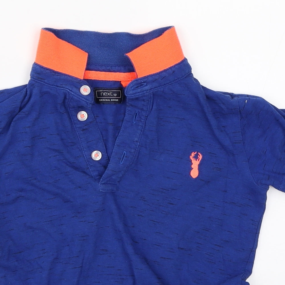 NEXT Boys Blue   Basic Polo Size 3-4 Years