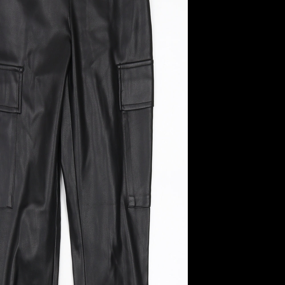 Zara Womens Black   Trousers  Size M L27 in