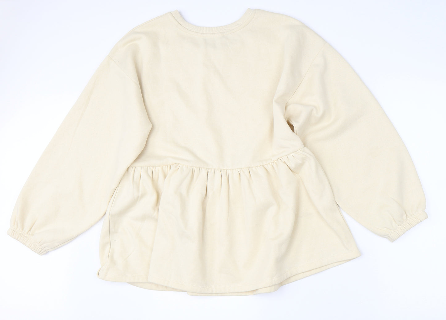 Zara Womens Beige   Pullover Jumper Size M