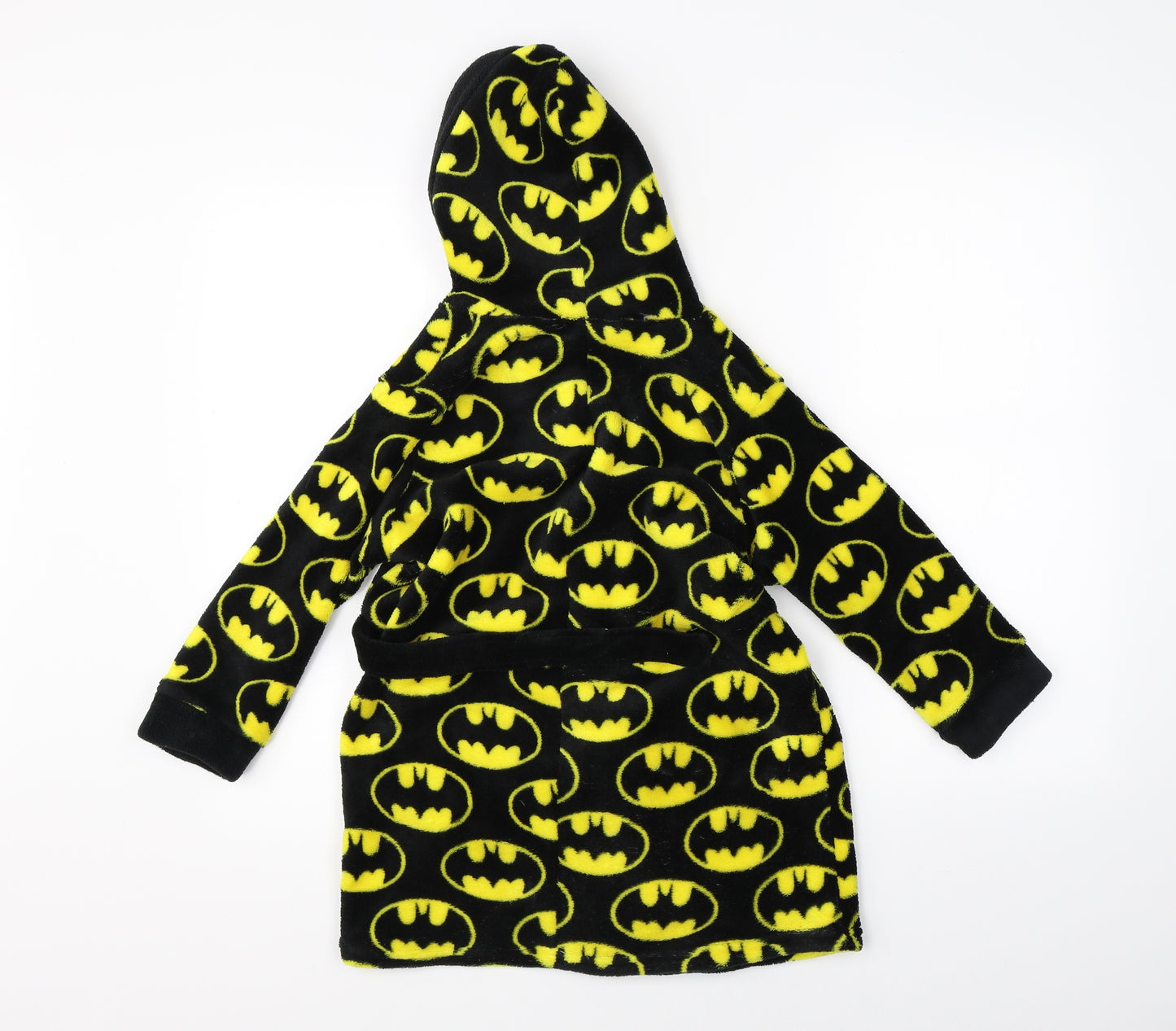 Rebel Boys Black    Robe Size 5-6 Years  - Batman