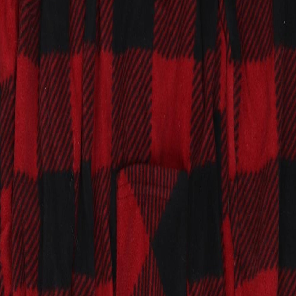 Cabin Fever Womens Red Check   One Piece Size L