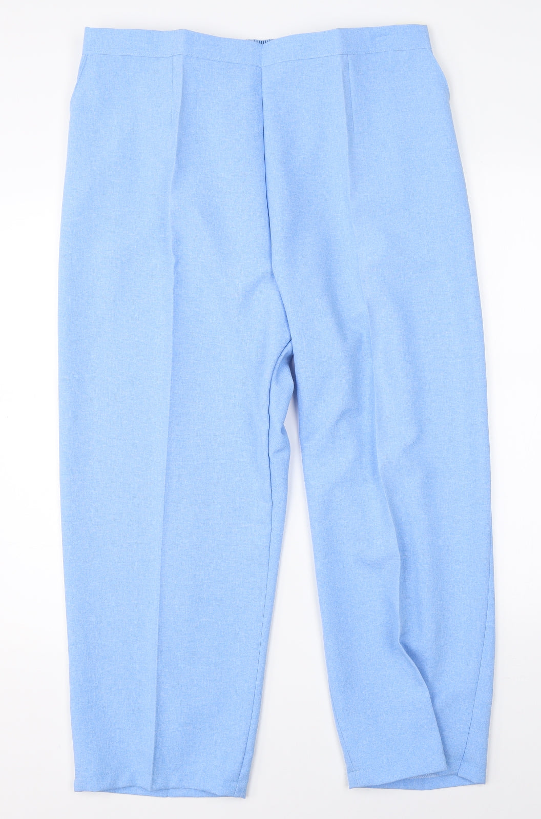 Bodywise Womens Blue   Dress Pants Trousers Size 24 L25 in