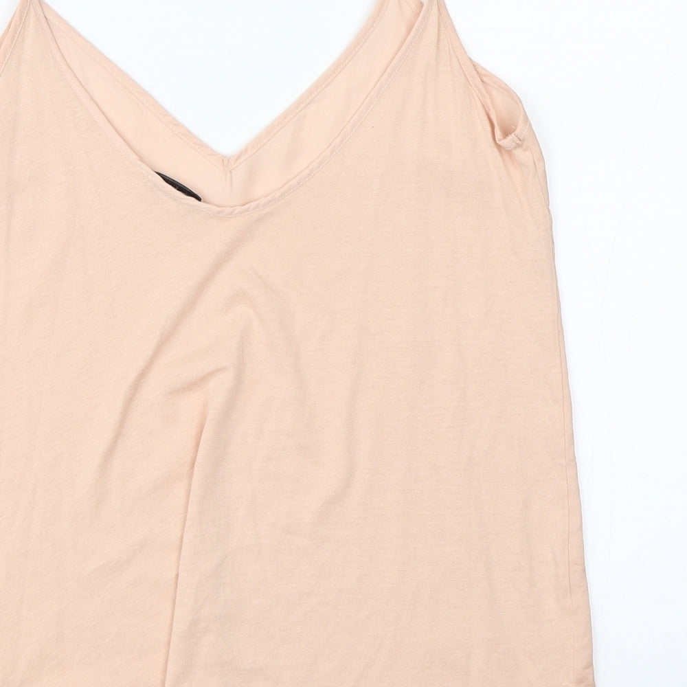 Zara Womens Orange   Basic Blouse Size M