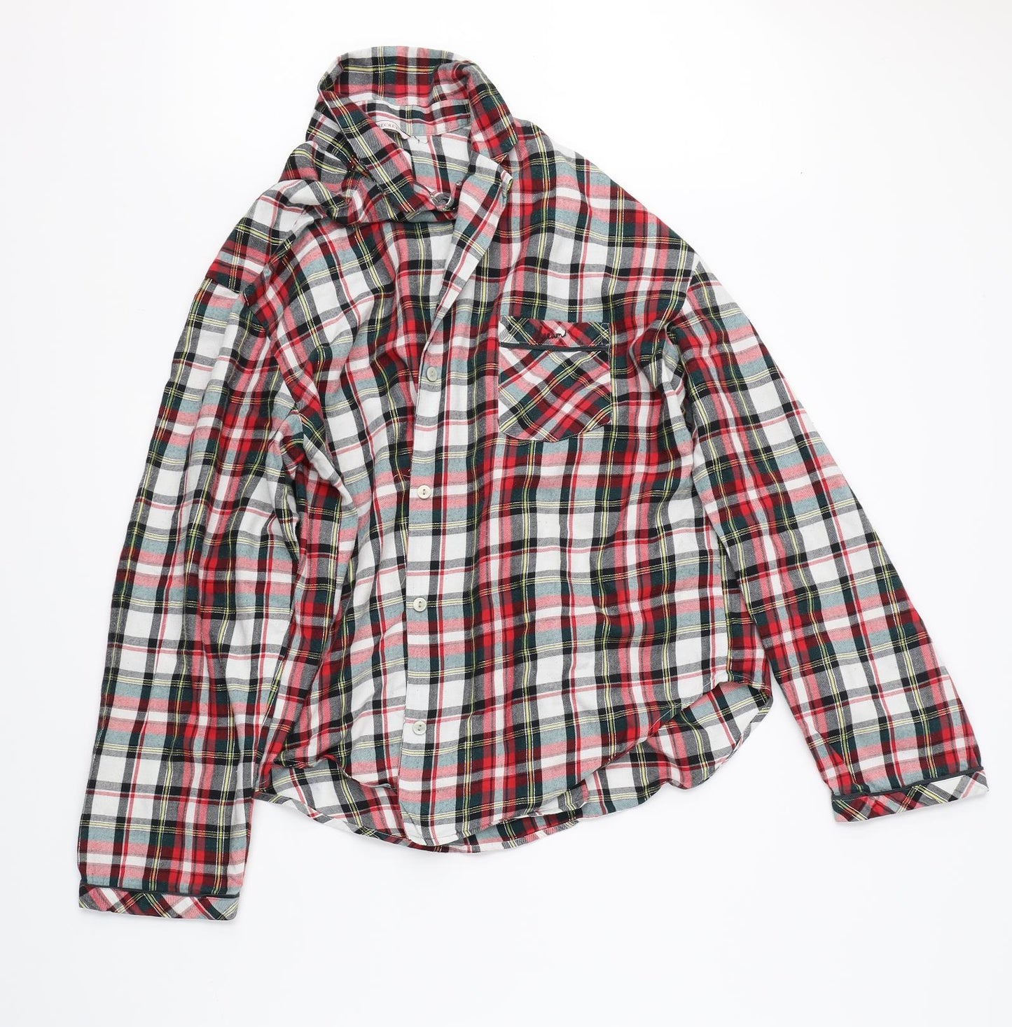 Victoria's Secret Womens Red Check   Pyjama Top Size M