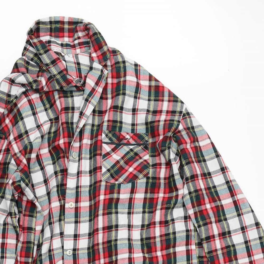 Victoria's Secret Womens Red Check   Pyjama Top Size M
