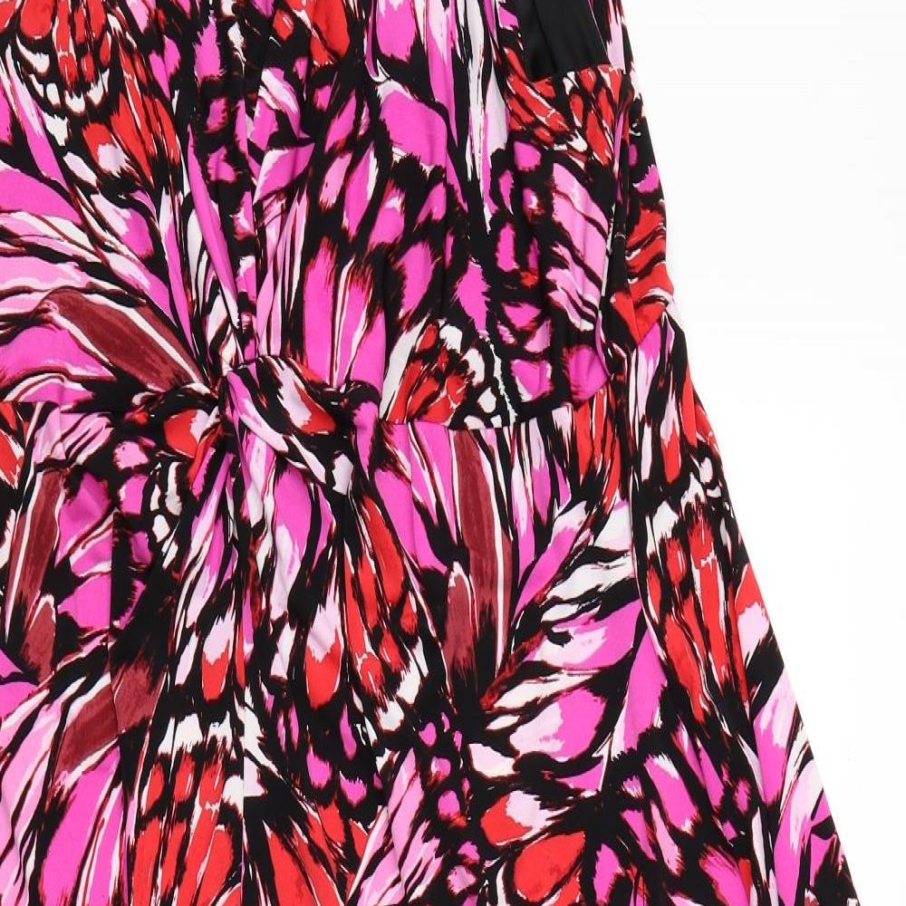 Julipa Womens Pink Floral  Shift  Size 22