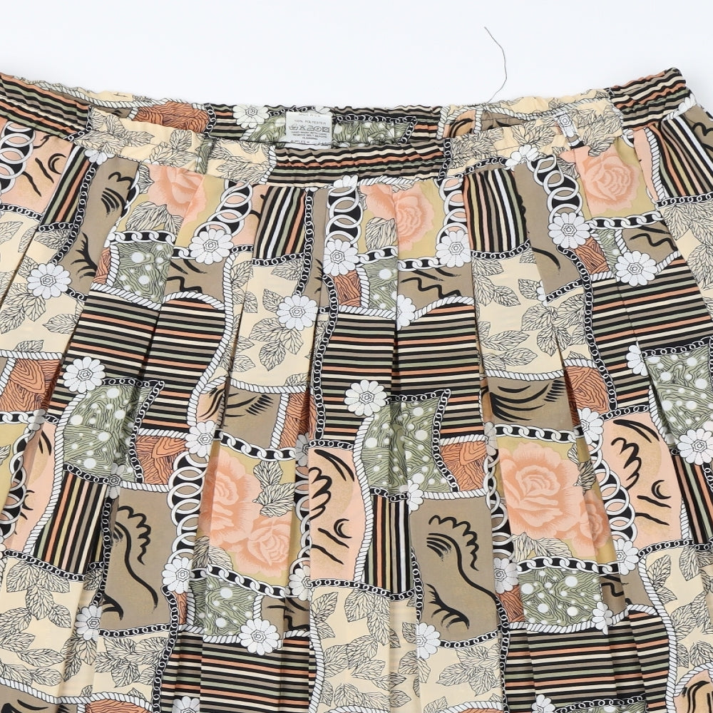 Preworn Womens Multicoloured   A-Line Skirt Size 22