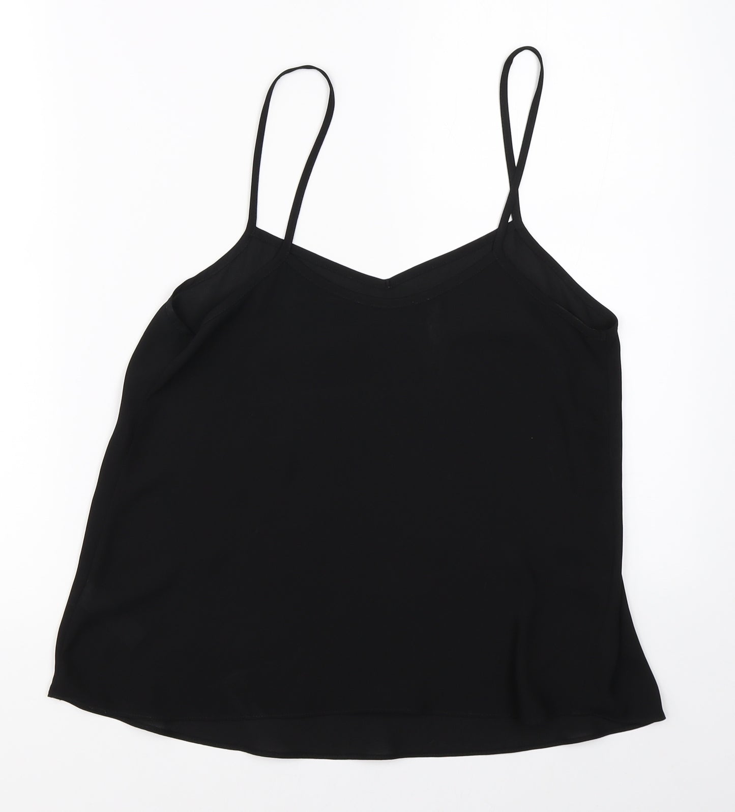 Topshop Womens Black   Basic Blouse Size 10
