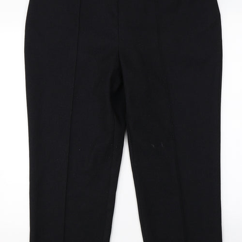 Papaya Womens Black   Dress Pants Trousers Size 16 L27 in