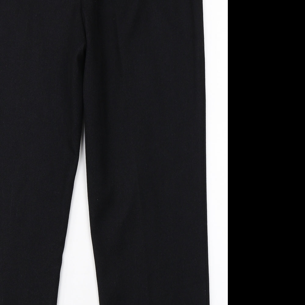 Papaya Womens Black   Dress Pants Trousers Size 16 L27 in