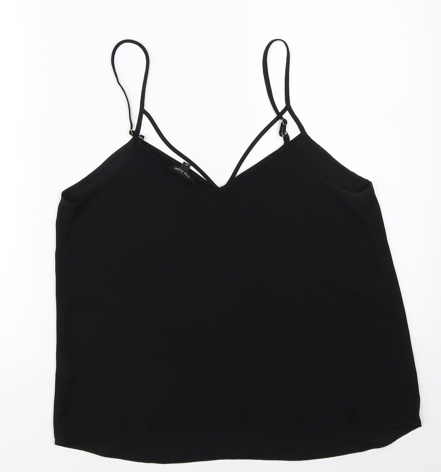 River Island Womens Black   Basic Blouse Size 10