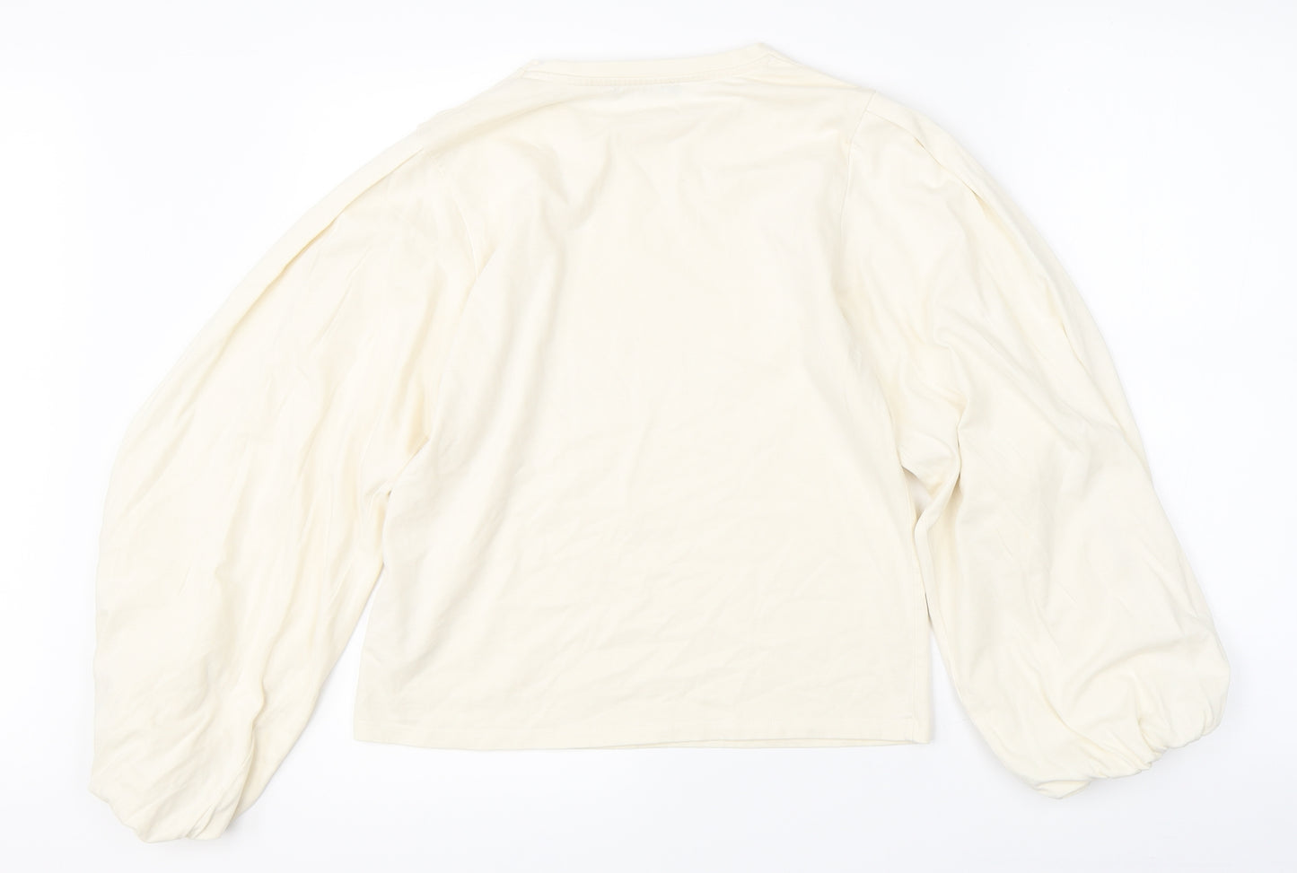 Zara Womens Beige   Pullover Jumper Size M