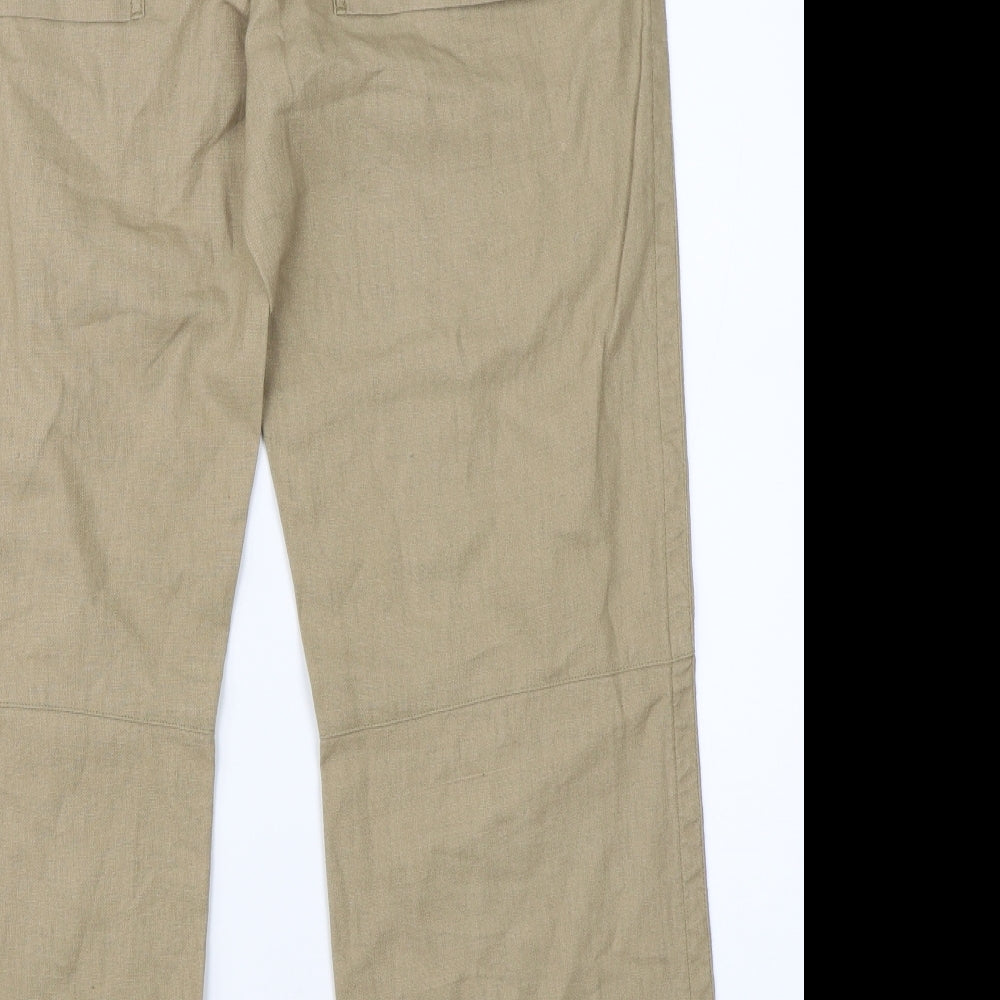Firetrap Womens Beige   Trousers  Size L L34 in