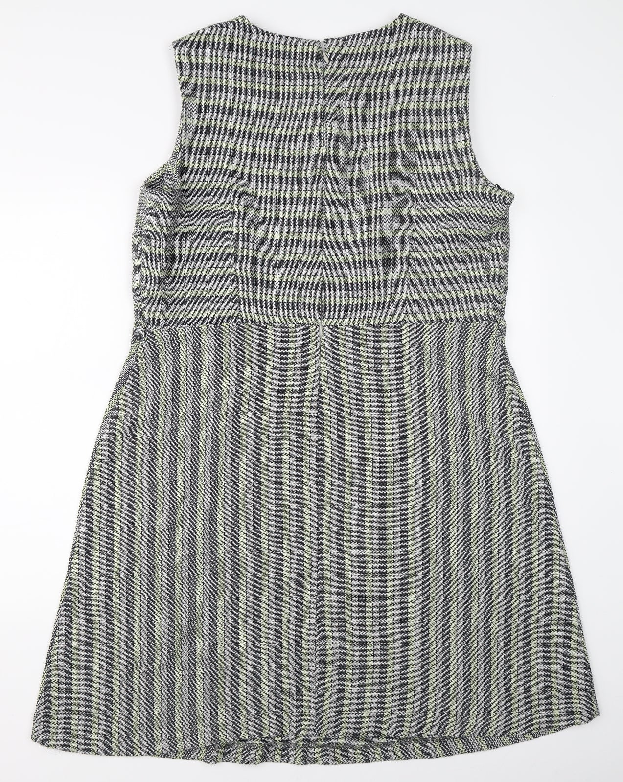 TU Womens Green Striped  A-Line  Size 18