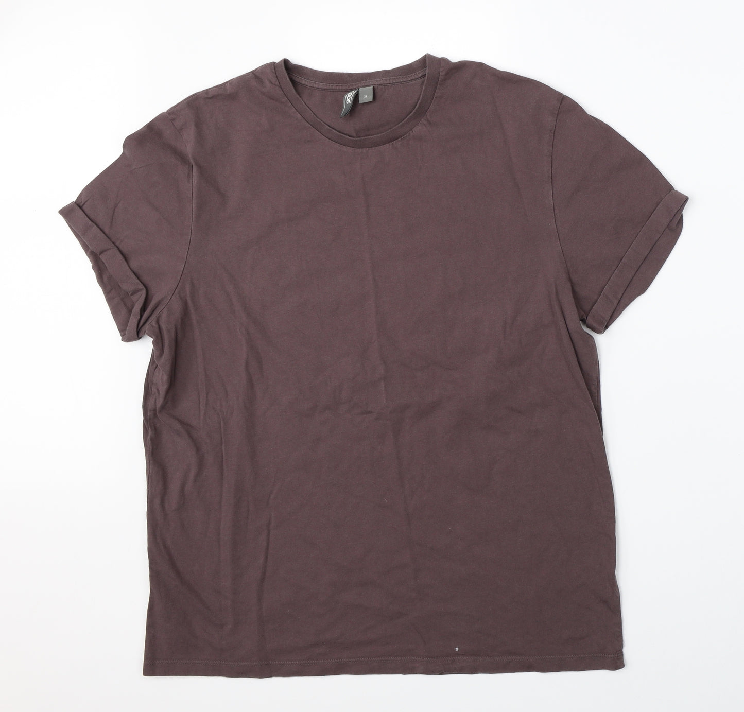 ASOS Womens Purple   Basic T-Shirt Size XL