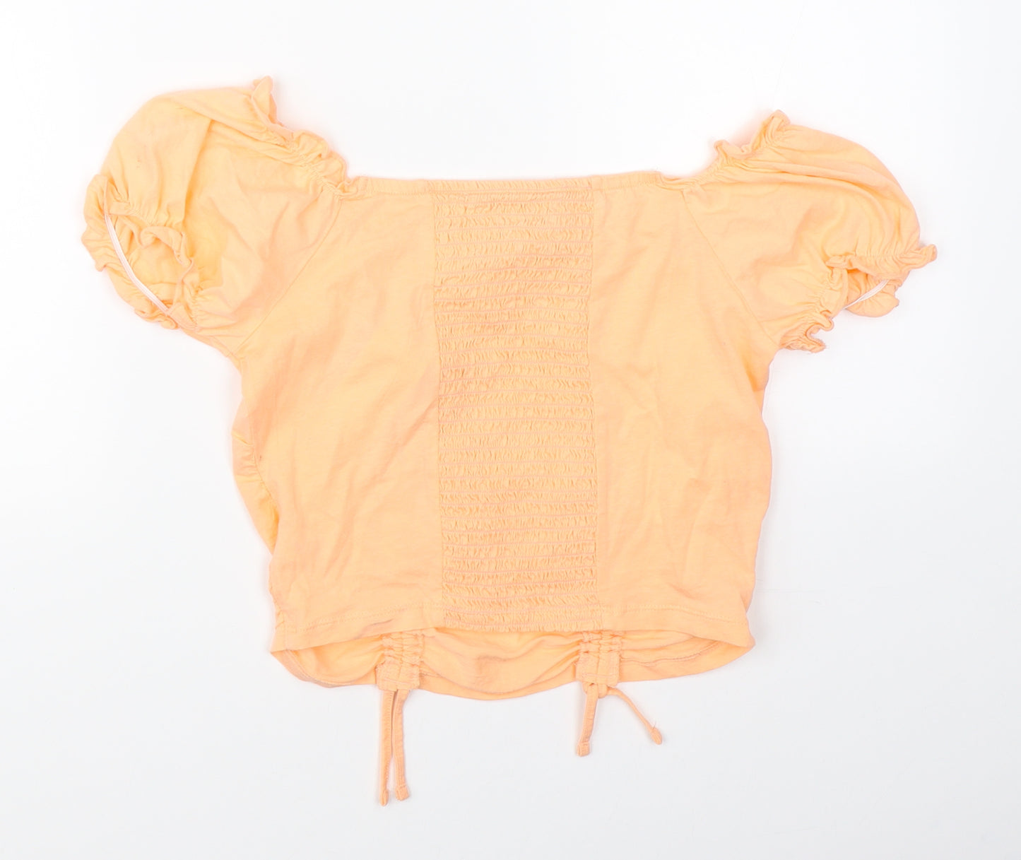 George Girls Orange   Basic Blouse Size 13-14 Years